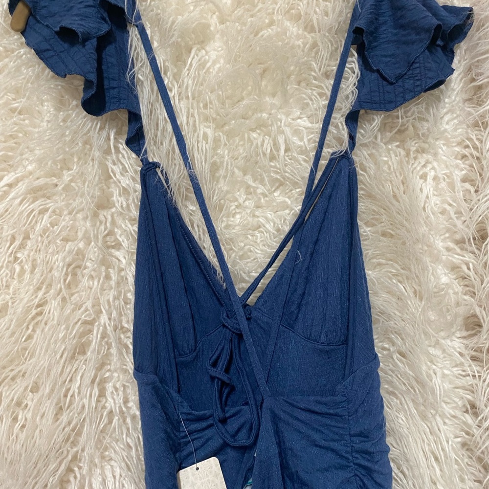 💙NWT💙 Free People Louisa Maxi Dress, Size M - Picture 12 of 15